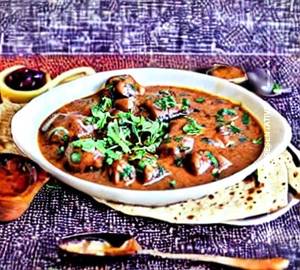 Mushroom butter masala