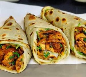 Double egg double chicken roll