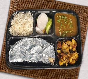 Economical veg thali