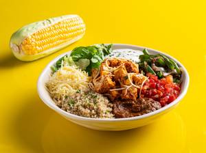 Keto Cheesy Paneer Burrito Bowl [Regular]