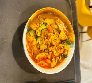 Chinese Mala Hot Pot Soupy