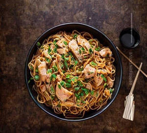 Chicken Burnt Garlic Noodles