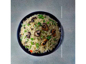 Mushroom Schezwan Fried Rice