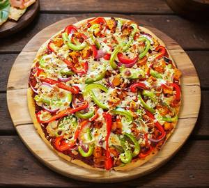 Double Layered 6 In 1 Cheese Pizza