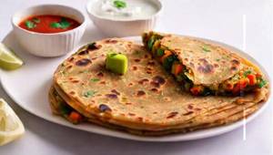 Stuffed Veg Paratha