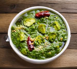 Mushroom Palak