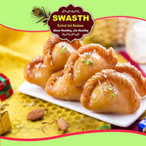 Kesar khoya gujiya