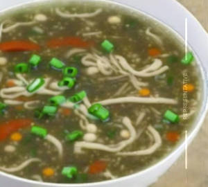 Veg Lung Fung Soup