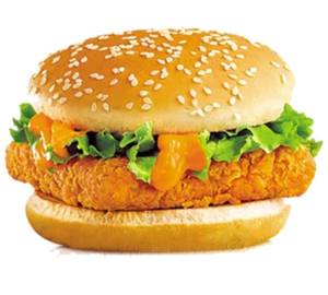 Hot & shot full spicy paneer burger