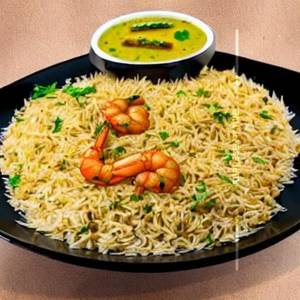 Shezwan rice prawn
