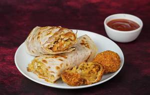 Crispy Kurkure Frankie