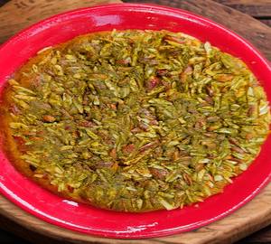 Desi Ghee Loaded Full Pista Badaam Sheermaal  [1 Piece]