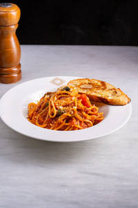 Spaghetti Pasta Alla Puttanesca Pasta