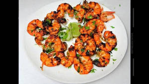 Tandoori Garlic Prawns