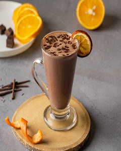 Orange Mint Dark Hot Chocolate (200ml)