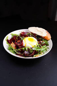 Bruleed Figs & Roast Beets With Fresh Burrata & Arugula
