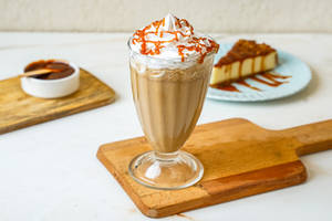 Caramel Cheese Cake Cold Coffee