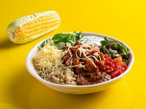 Keto Cheesy Chicken Burrito Bowl [Regular]