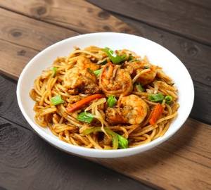 Egg chilli garlic noodles