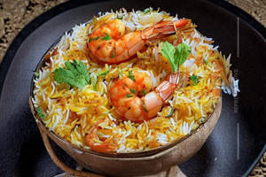 Prawns Dum Biryani