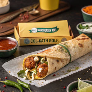 Veg Manchurian Roll