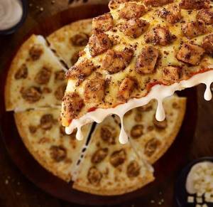 Chicken Double Layer Cheese Burst Pizza [ 7inches]