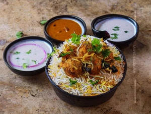 Natukodi Fry Biryani