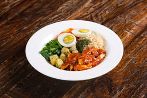 Blaameersen - BBQ Chicken Health Bowl