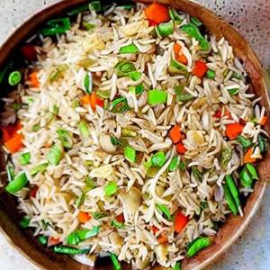 Mushroom Veg Fried Rice