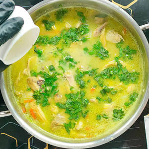 Lemon Coriander Soup
