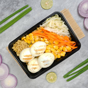 Egg Millet Bowl