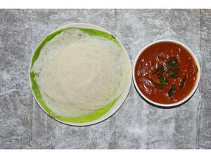Idiyappam (3 Pcs) + Fish Mulaku Combo