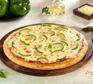 Cheese and Capsicum Pizza