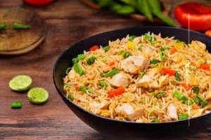 Chicken Singapore Fried Rice