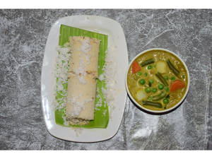 Puttu (1 Pc) + Veg Kurma Combo