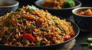 Schezwan Egg Rice