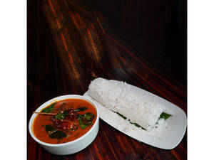 Puttu With Kadala Curry
