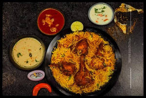 Tawa Chicken Biryani