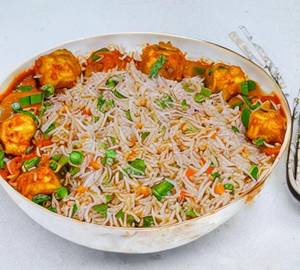 Veg Manchurian Fried Rice