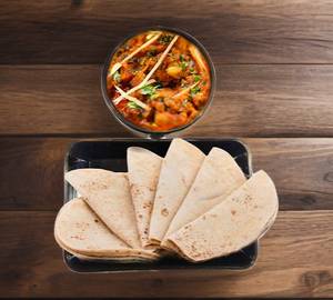 3 Phulka & Ginger Chicken Curry 250 Ml