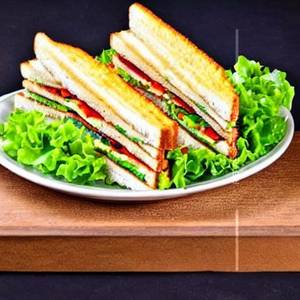 Veg Club Sandwich