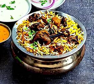 Mashroom Biryaani