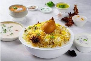 Egg biryani