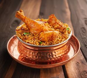 Chicken Dum Biryani Hyderabadi Flavour