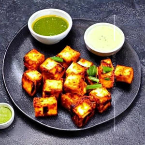 Butter Garlic Fried Paneer