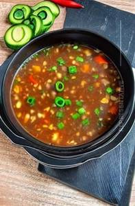 Veg hot sour soup