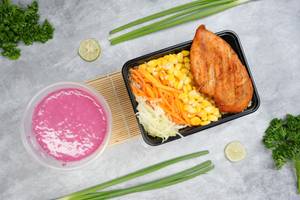 Chicken Meal Box + Abc Smoothie