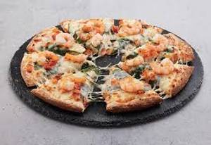 Garlic Prawns Pizza