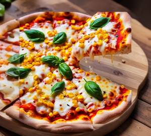 Cheese and  Corn Pizza
