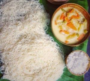 Idiyappam with kuruma